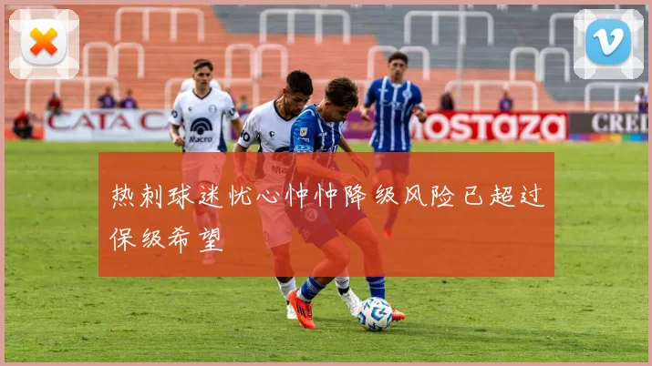 热刺球迷忧心忡忡降级风险已超过保级希望